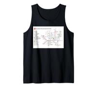 Milano Metropolitana Travel Art Canotta