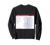 Milano Monza Brianza Lines Art Souvenir Italia Felpa