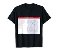 Milano Monza Brianza Lines Art Souvenir Italia Maglietta