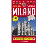 Milano plastic map. Ediz. multilingue