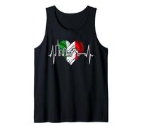 Milano Skyline Battito del Cuore L'Italia Amo Milano Canotta