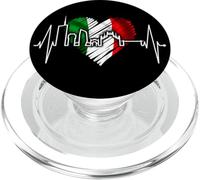 Milano Skyline Battito del Cuore L'Italia Amo Milano PopSockets PopGrip per MagSafe