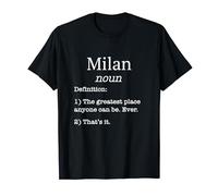 Milano Souvenirs / Milano / Funny Fake Definition Milano Idea Maglietta