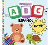 Mila's Color Lab ABC's (Abecedario Español): Libro Para Colorear