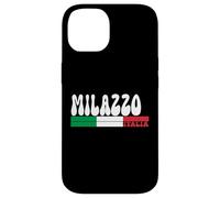 MILAZZO City Italia Vintage Bandiera Italia per gli amanti dei viaggi Custodia per iPhone 14