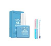Mild Gel Nail Polish Remover Manicure Set, Gentle Non-Irritating Formula With Manicure Tools, Fast Effective & Safe For Daily At-Home Gel Nail Polish Removal (1 Bottle)