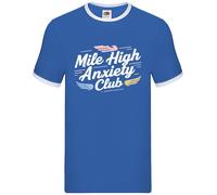 Mile High Ansia Club - Uomo Suoneria - Aviatore Divertente Viaggi Spaventato