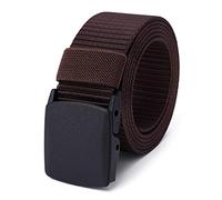 Mile High Life Title Cintura Nylon | Fibbia Militare | Regolabile Fino a 132 cm | Larghezza 3,81cm | Plastica Sicura TSA