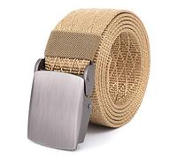 Mile High Life Title Cintura Nylon | Fibbia Militare | Regolabile Fino a 132 cm | Larghezza 3,81cm | Plastica Sicura TSA