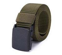 Mile High Life Title Cintura Nylon | Fibbia Militare | Regolabile Fino a 132 cm | Larghezza 3,81cm | Plastica Sicura TSA