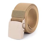 Mile High Life Title Cintura Nylon | Fibbia Militare | Regolabile Fino a 132 cm | Larghezza 3,81cm | Plastica Sicura TSA