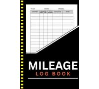 Mileage Log Book: 100 Page Vehicle Mileage Tracker, 6×9 Inch, for Business, Taxes & Personal Use, Easy-to-use logbook to record odometer readings, ... accurate tax reporting and vehicle records