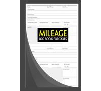 Mileage Log Book for Taxes