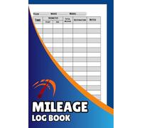 Mileage Log Book: Vehicle Odometer Tracker | Journal for Business or Personal Taxes and Self Employed | 140 pages | A5