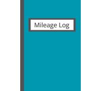 Mileage Log: Record of 3,100 entries including: Date, Starting Mileage, Ending Mileage, Total Miles, and Notes. Great for business or personal use.