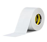 MILEQEE Nastro di riparazione, nastro bianco, 50 mm x 20 m, forte adesivo, sigillatura, fissaggio, giunzione, per ufficio, casa, industria