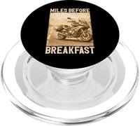 Miles Before Breakfast Moto Adventure Design PopSockets PopGrip per MagSafe