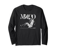 Miles Davis MD100 Grey Tromba Foto Maglia a Manica