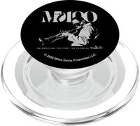 Miles Davis MD100 Grey Tromba Foto PopSockets PopGrip per MagSafe