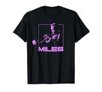 Miles Davis Monochromatic Lavender Maglietta
