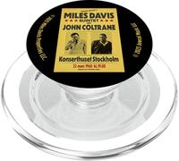Miles Davis Quintetto e John Coltrane Stoccolma 1960 PopSockets PopGrip per MagSafe
