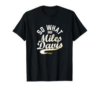 Miles Davis So What Collegiate Script 1959 Maglietta