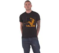 Miles Davis T Shirt Blowin Logo Nuovo Ufficiale Uomo Nero Size M