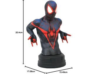 Miles Morales Spider-Man Mini Busto Resina 18 Cm 1/6 Scale Marvel Comics Diamond