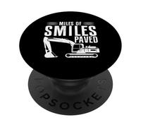 Miles of Smiles Costruttore di strade lastricate PopSockets PopGrip Adesivo