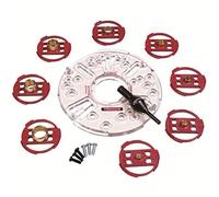 Milescraft 1201 Piastra/Set boccole per router