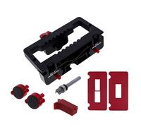 Milescraft 1226 Hinge Jig - Cerniera per porta autobloccante, mortasatrice per cerniera da 6,3 cm a 11,4 cm, kit di installazione per cerniere con modelli per tutte le porte standard