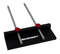 Milescraft 1349 Drill Fence - Trapano portatile con attacco guida bordo per Milescraft 1348 DrillMatePRO. Gamma da 1-7/16" a 12-5/8" con struttura in metallo per praticare fori dritti