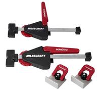 Milescraft 4030 InLine Morsetti a T per binario (2 pezzi) - Morsetti a T regolabili per la lavorazione del legno. Applicare pressione orizzontale per tutti i tuoi progetti di serraggio. Include (2)