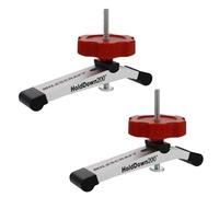 Milescraft 4036 Hold Down 200 Confezione da 2 morsetti a T per binario a T. 5-1/4" L x 1-1/4" W, morsetti a T anodizzati resistenti per la lavorazione del legno