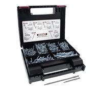 Milescraft - Kit di viti tascabili 5200, set di 700 viti T20 zincate con 6 misure, driver Torx da 3" e 6" inclusi