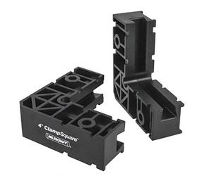 Milescraft Morsetto quadrato 4010 da 10,2 cm, morsetto angolare a 90 gradi, quadrati di posizionamento/montaggio per piccoli progetti scatole di gioielli, scatole, ecc., nero