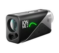 MILESEEY IONME2 Telemetro da Golf con Pendenza, Schermo Rosso e Verde, Blocco Bandiera Vibrante in 0,1 s, Modalità Bandiera e Palla, Ingrandimento 6X, Magnetico Ricaricabile