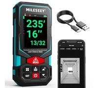 MiLESEEY Metro Laser 100M, Misuratore Laser Ricaricabile con APP