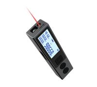 MILESEEY MiNi Metro a Nastro Laser Digitale M120, Strumenti di Misurazione Bluetooth, Elegante Custodia Metallica Minimalista per Misuratore di Distanza