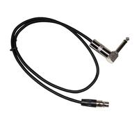 Milestock Cavo connettore da TA4F a 4 pin ad angolo retto da 1/4 di pollice compatibile con Line-6 Relay G50 G55 G90 Sistema di chitarra digitale wireless TBP12 trasmettitore 98-033-0003,