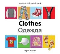 Milet My First Bilingual Book - Clothes (English-Russian) (Libro di cartone)