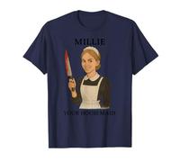 Miley The Housemaid - Carino Anime Maid Retro Design Maglietta