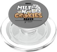 MILF Biscotti al latte fatti in casa, cotti al forno PopSockets PopGrip per MagSafe