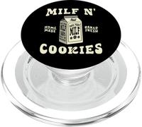 MILF Biscotti al latte fatti in casa, cotti al forno PopSockets PopGrip per MagSafe