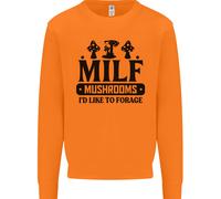 MILF Funghi Che Mi Piace Raccogliere Uomo Felpa Maglione