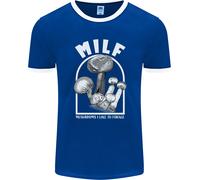 MILF Funghi Che Mi Piace Raccogliere Uomo Ringer T-Shirt FotL