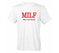 MILF Man I Love Ferrari Maglietta Tributo Formula 1 Hamilton Personalizzata