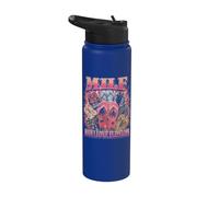 MILF Man I Love FlipFlops Divertente Pun Sarcastico Bootleg Meme Stainless Steel Insulated Water Bottle