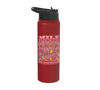 MILF Uomo Amo Carrelli elevatori Divertente Pun Sarcastico Bootleg Meme Stainless Steel Insulated Water Bottle
