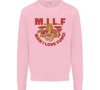 MILF Uomo Che Amo Funghi Micologia Raccolta Felpa Maglione